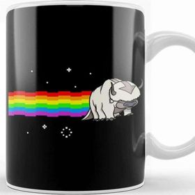 Baskı Dükkanı Avatar Last Airbender Appa Nyan Cat Avatar Kupa Bardak