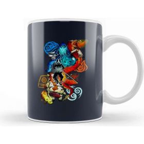 Baskı Dükkanı Avatar the Last Airbender Avatar the 4 Elements Kupa