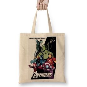 Baskı Dükkanı Avengers 2 Bez Çanta