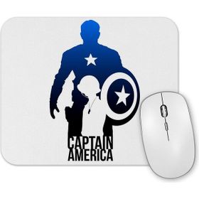Baskı Dükkanı Avengers Captain America Mouse Pad