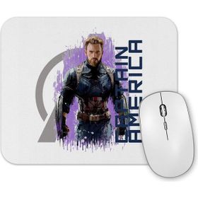 Baskı Dükkanı Avengers Captain America Mouse Pad