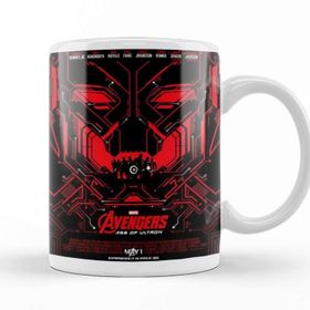 Baskı Dükkanı Avengers Flowers Marvel 02 Kupa