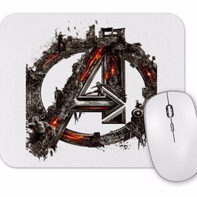 Baskı Dükkanı Avengers Flowers Mouse Pad
