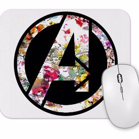 Baskı Dükkanı Avengers Flowers Mouse Pad