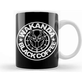 Baskı Dükkanı Avengers Wakanda Coffee Kupa