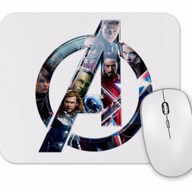Baskı Dükkanı Avengers Znn Vingadores Mouse Pad