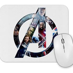 Baskı Dükkanı Avengers Znn Vingadores Mouse Pad