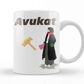 Baskı Dükkanı Avukat Avukata Hukuk Kupa