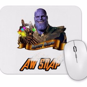 Baskı Dükkanı Aw Snap Mouse Pad