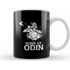 Baskı Dükkanı Awesome Sons Of Odin Norse Vikings Kupa