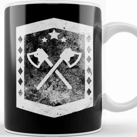Baskı Dükkanı Awesome Viking Axes Cool Historic Combat Weapons Kupa