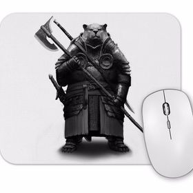 Baskı Dükkanı Ayı Mouse Pad