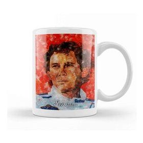 Baskı Dükkanı Ayrton Senna 03 Kupa