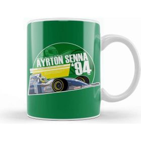 Baskı Dükkanı Ayrton Senna F1 1994 Tribute Kupa
