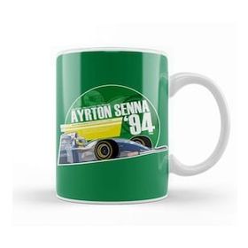 Baskı Dükkanı Ayrton Senna F1 1994 Tribute Kupa