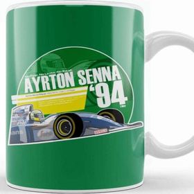Baskı Dükkanı Ayrton Senna F1 1994 Tribute Kupa
