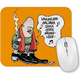 Baskı Dükkanı Baaddin Lay Lay Lom Mouse Pad