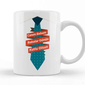 Baskı Dükkanı Babalar Günü Babaya Hediye 00119 Kupa
