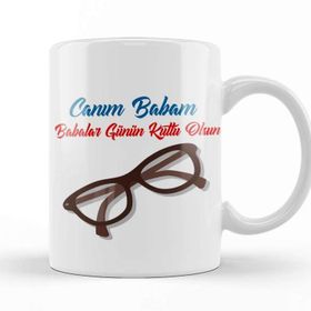 Baskı Dükkanı Babalar Günü Babaya Hediye 022 Kupa