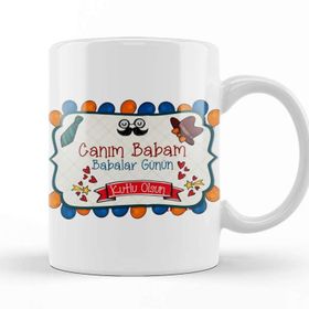 Baskı Dükkanı Babalar Günü Babaya Hediye 023 Kupa