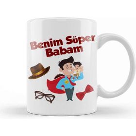 Baskı Dükkanı Babalar Günü Babaya Hediye 026 Kupa