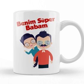 Baskı Dükkanı Babalar Günü Babaya Hediye 027 Kupa