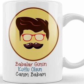Baskı Dükkanı Babalar Günü Babaya Hediye 027 Kupa