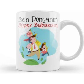 Baskı Dükkanı Babalar Günü Babaya Hediye 029 Kupa