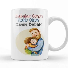 Baskı Dükkanı Babalar Günü Babaya Hediye 09 Kupa
