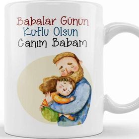 Baskı Dükkanı Babalar Günü Babaya Hediye 09 Kupa
