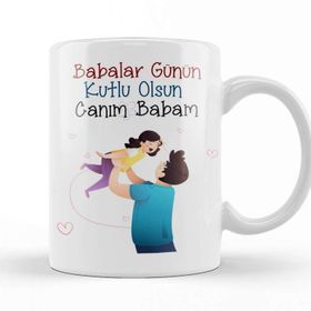 Baskı Dükkanı Babalar Günü Babaya Hediye 12023 Kupa Bardak