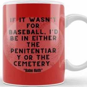 Baskı Dükkanı Babe Ruth Quotes Kupa
