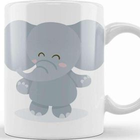 Baskı Dükkanı Baby Animal Elefante Kupa Bardak