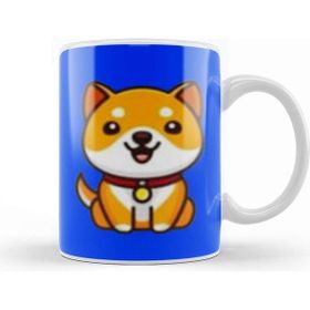 Baskı Dükkanı Baby Doge Coin Dogecoın Crypto To the Moon Kupa Bardak P