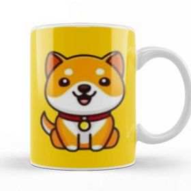 Baskı Dükkanı Baby Doge Coin Dogecoın Crypto To the Moon Kupa Bardak P
