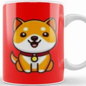 Baskı Dükkanı Baby Doge Coin Dogecoın Crypto To the Moon Kupa Bardak P