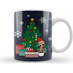 Baskı Dükkanı Baby Groot Christmas Tree Guardians of the Galaxy Kupa