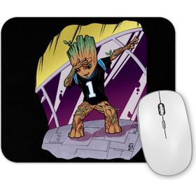 Baskı Dükkanı Baby Groot Dabbing Panther Jersey Mouse Pad