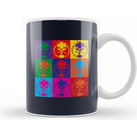 Baskı Dükkanı Baby Groot Guardians Of The Galaxy Andy Warhol Style Kupa