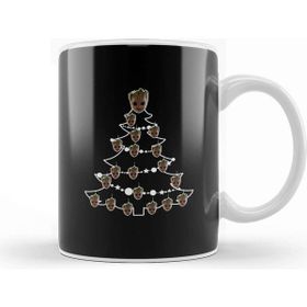 Baskı Dükkanı Baby Groot Guardians Of The Galaxy Christmas Baubles Kupa