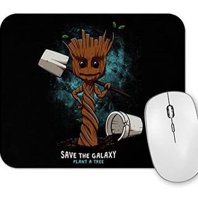 Baskı Dükkanı Baby Groot Plant A Tree Mouse Pad