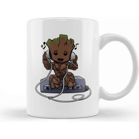 Baskı Dükkanı Baby Groot Walkman Kupa