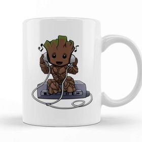 Baskı Dükkanı Baby Groot Walkman Kupa