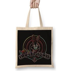 Baskı Dükkanı Baby Looney Tunes Neon Bez Çanta