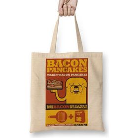 Baskı Dükkanı Bacon Pancakes Bez Çanta