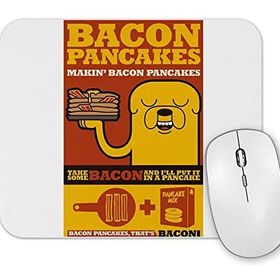 Baskı Dükkanı Bacon Pancakes Mouse Pad
