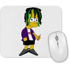 Baskı Dükkanı Bad Bart Mouse Pad
