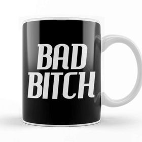 Baskı Dükkanı Bad Bitch Kupa Bardak