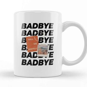 Baskı Dükkanı Bad Bye Purple Mono Collectıon Bts Kupa Bardak