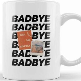 Baskı Dükkanı Bad Bye Purple Mono Collectıon Bts Kupa Bardak